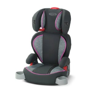 High back booster car seat